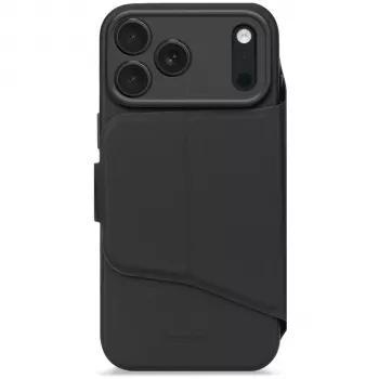 Decoded Silicone Detachable Wallet Case för Apple iPhone 17 Pro Max - svart