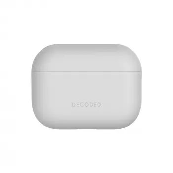 Decoded Silicone Aircase skyddande fodral för Apple AirPods Pro 3 (grå)