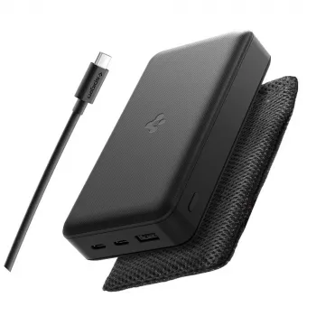 Spigen EA3020 powerbank 20000 mAh 30W svart