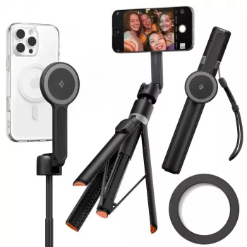 Spigen S581W MagSafe trådlös laddarställning svart