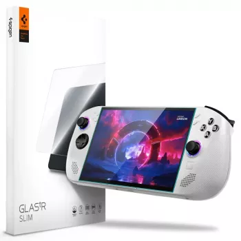 Spigen GLAS.tR Slim skärmskyddsglas för Lenovo Legion Go S, 2 st (AGL09773)