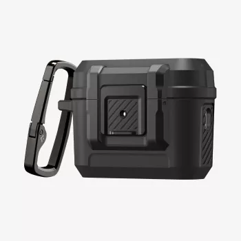 Spigen Lock Fit Apple AirPods Pro 3 matt svart