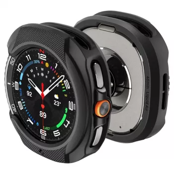 Spigen Liquid Air skal för Samsung Galaxy Watch 8 Classic (46 mm), mattsvart (ACS09841)