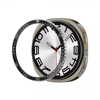 Spigen Bezel Tune lunettskydd för Samsung Galaxy Watch 8 / Watch 9 (44 mm), svart (ACS10008)