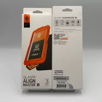 Spigen ALM Glas.Tr Slim 3-pack skärmskyddsglas av härdat glas för Apple iPhone 17 Pro Clear