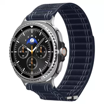 Spigen Rugged Armor Pro armband för Samsung Galaxy Watch 4/5/6/Classic (40/44/46mm) – navy