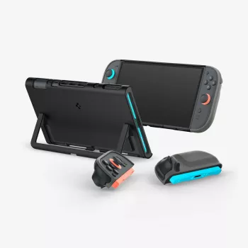 Spigen Nano Pop Nintendo Switch 2 Black Sesame skyddande fodral