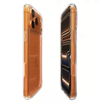 Spigen Ultra Hybrid skal för iPhone 17 Pro, Crystal Clear