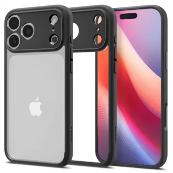 Spigen Ultra Hybrid iPhone 17 Pro matt svart