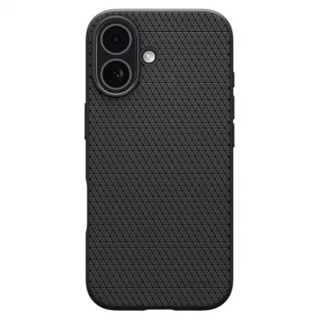 Spigen Liquid Air skal för iPhone 17, matt svart