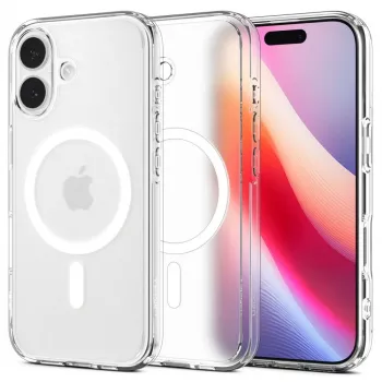 Spigen Ultra Hybrid Mag MagSafe skal för iPhone 17 – Frost White