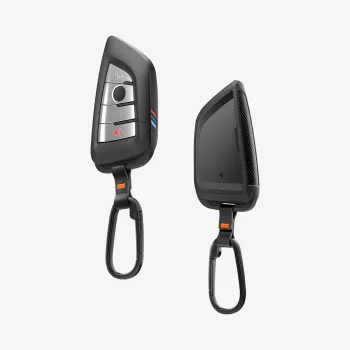 SPIGEN BK100 BMW nyckelringsfodral svart