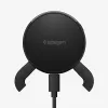 SPIGEN EV25MFAQ Essential Peltier magnetisk MagSafe ventilationsfäste för bil trådlös laddare 25W Qi2.2 svart