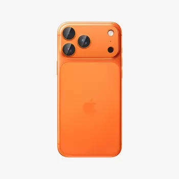 Spigen Optik Pro XL GLAS.TR EZ FIT kameraskydd för Apple iPhone 17 Pro Max orange