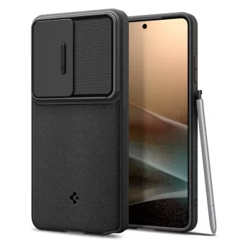 Spigen Optik Armor Galaxy S26 Ultra svart