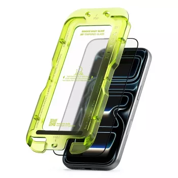 Ringke Easy Slide antireflekterande skärmskydd i härdat glas för Apple iPhone 17 Pro, svart