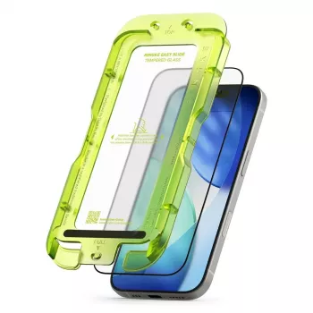 Ringke Easy Slide härdat glasskärmskydd 2-pack för Apple iPhone 17 - svart