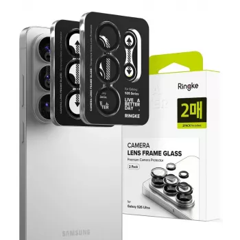 Ringke Camera Frame Protector 2-pack för Samsung Galaxy S26 Ultra svart