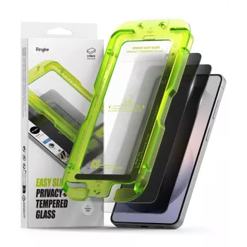 Ringke Easy Slide 2-pack integritetsskydd i härdat glas för Samsung Galaxy S26