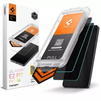 Spigen Glas.tR EZ Fit Pro AC HD Privacy skärmskydd 2-pack för Samsung Galaxy S26+ Plus