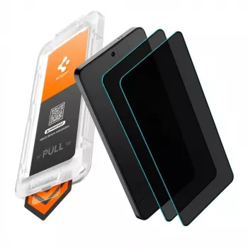 Spigen Glas.tR EZ Fit Pro AC HD Privacy skärmskydd 2-pack för Samsung Galaxy S26+ Plus
