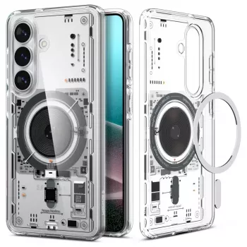 Spigen Ultra Hybrid Mag MagSafe-skal för Samsung Galaxy S26+ Neo One – transparent