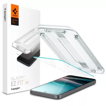 Spigen Glas.tR EZ Fit HD härdat glasskärmskydd för Samsung Galaxy A36 / A37 5G, klar, 2-pack