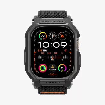SPIGEN Lite Fit Pro Apple Watch Ultra 1 / 2 / 3 (49 mm) mattsvart