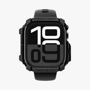 SPIGEN Rugged Armor Apple Watch 10 / 11 (42 mm) mattsvart