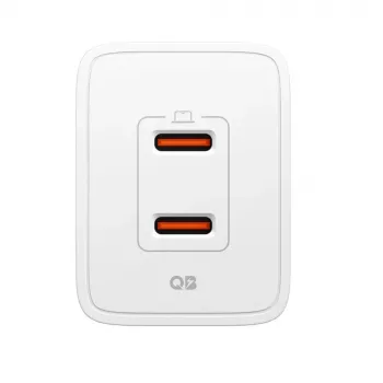 SPIGEN ESSENTIAL EE472EU 2-portars nätverksladdare 47W vit