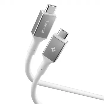 SPIGEN EB10020CC Essential USB-C till USB-C-kabel 100W 2 m vit