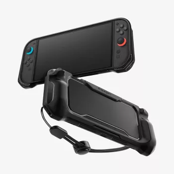 Spigen Rugged Armor Nintendo Switch 2 skal mattsvart