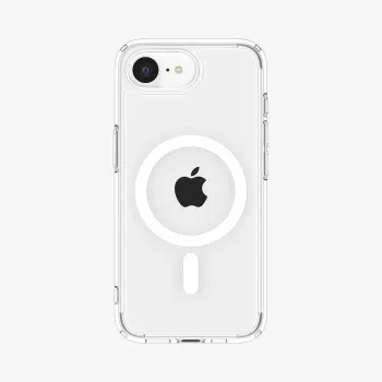 Spigen Ultra Hybrid Mag MagSafe iPhone 16e-skal vitt