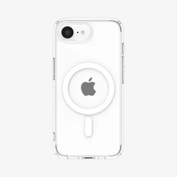 Spigen Ultra Hybrid MagSafe-skal för iPhone 16e, Frost White