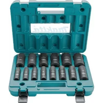 Makita B-52308 hylsnyckelsats 14 delar 1/2 inch fäste