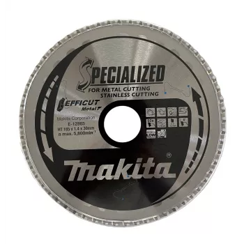 Makita Specialized EFFICUT cirkelsågblad för trä och metall, 185 mm, 60 tänder