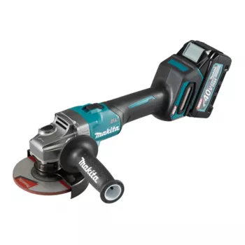 Makita GA008GZ batteridriven vinkelslip XGT 40V Max 125mm blå/svart (endast verktyg)