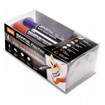 Pentel Maxiflo Flex-Feel whiteboardpenna MWL5SBF-BX röd