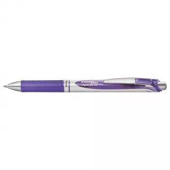 Pentel Energel BL77 klickbar gelpenna - lila - 0,7 mm - vattenbaserat bläck