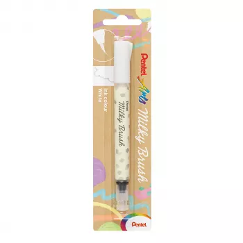 Pentel Milky brush pen, vit