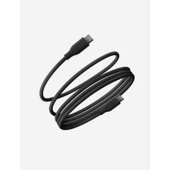 ENERGEA Helix 60 USB-C till USB-C magnetkabel 1,5m svart