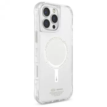 Skinarma Saido iPhone 16 Pro 6,3 inch Magnetic Charging-fodral grön (Niteglow)