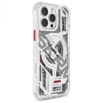 SKINARMA Ekho fodral för iPhone 16 Pro 6,3 inch Magnetic Charging klar