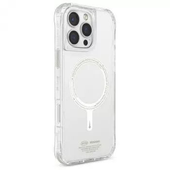 SKINARMA Saido fodral för Apple iPhone 16 Pro Max 6,9 inch Magnetic Charging grön (Niteglow)