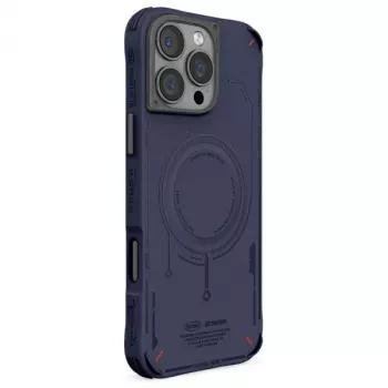 Skinarma Mecha Case för Apple iPhone 16 Pro Max 6,9 inch magnetisk laddning navy