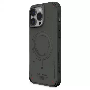 SKINARMA Mecha Case för iPhone 16 Pro Max 6,9 inch med magnetisk laddning, oliv