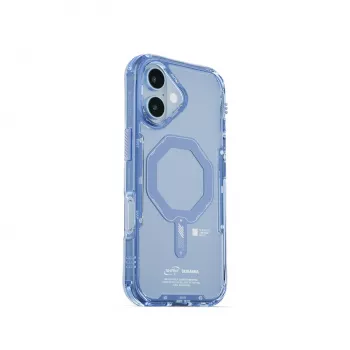 SKINARMA Saido Magnetic Charging Case för Apple iPhone 17 – blå