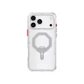 SKINARMA Saido Magnetic Charging Case för Apple iPhone 17 Pro, transparent