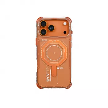 Skinarma Magma Magnetic Charging Case för iPhone 17 Pro Max, orange