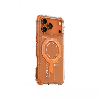 Skinarma Magma Magnetic Charging Case för iPhone 17 Pro Max, orange